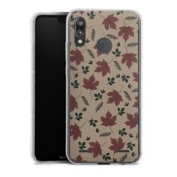 Carry Case Hülle Transparent/glitter ohne Band