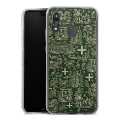 Carry Case Hülle Transparent/glitter ohne Band