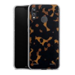 Carry Case Hülle Transparent/glitter ohne Band