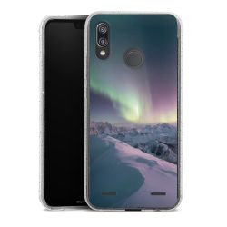 Carry Case Hülle Transparent/glitter ohne Band