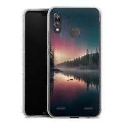 Carry Case Hülle Transparent/glitter ohne Band