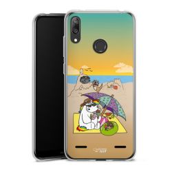 Carry Case Hülle Transparent ohne Band