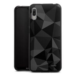 Veelhoekpatroon Zwart