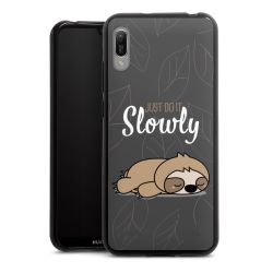 Just Do It Slowly Sloth Grey