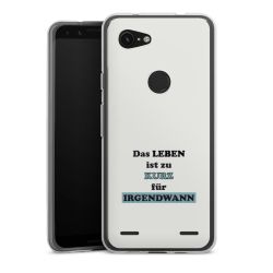 Carry Case Hülle Transparent ohne Band