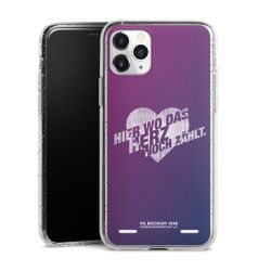 Carry Case Hülle Transparent/glitter ohne Band