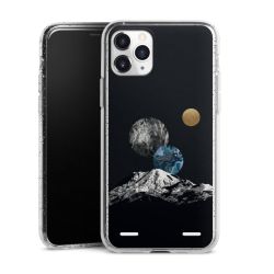 Carry Case Hülle Transparent/glitter ohne Band