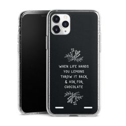 Carry Case Hülle Transparent/glitter ohne Band