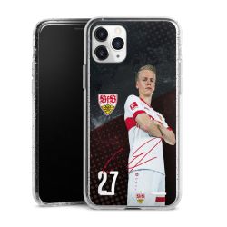 Carry Case Hülle Transparent/glitter ohne Band