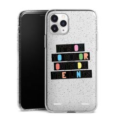 Carry Case Hülle Transparent/glitter ohne Band