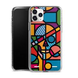 Carry Case Hülle Transparent/glitter ohne Band