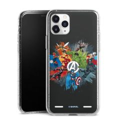 Carry Case Hülle Transparent/glitter ohne Band