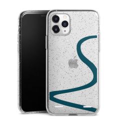 Carry Case Hülle Transparent/glitter ohne Band