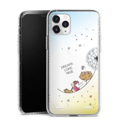 Carry Case Hülle Transparent/glitter ohne Band