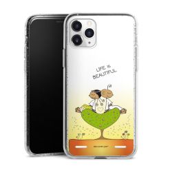 Carry Case Hülle Transparent/glitter ohne Band