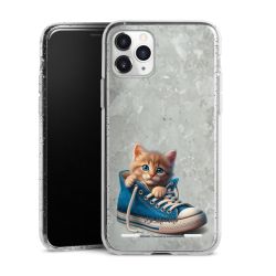 Carry Case Hülle Transparent/glitter ohne Band