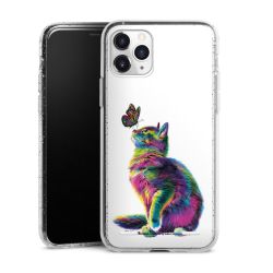 Carry Case Hülle Transparent/glitter ohne Band