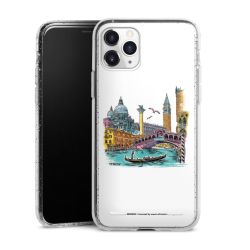 Carry Case Hülle Transparent/glitter ohne Band