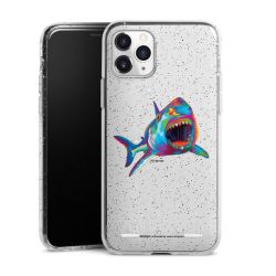 Carry Case Hülle Transparent/glitter ohne Band