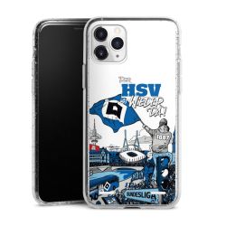 Carry Case Hülle Transparent/glitter ohne Band