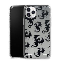 Carry Case Hülle Transparent/glitter ohne Band