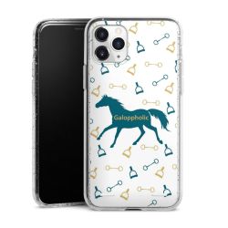 Carry Case Hülle Transparent/glitter ohne Band