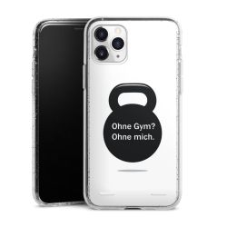 Carry Case Hülle Transparent/glitter ohne Band