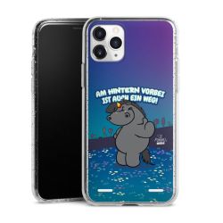 Carry Case Hülle Transparent/glitter ohne Band