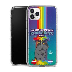 Carry Case Hülle Transparent/glitter ohne Band