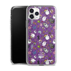 Carry Case Hülle Transparent/glitter ohne Band