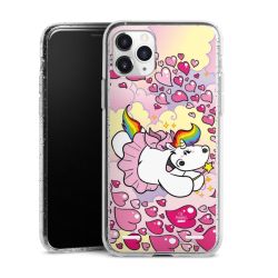 Carry Case Hülle Transparent/glitter ohne Band