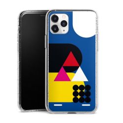 Carry Case Hülle Transparent/glitter ohne Band