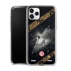 Carry Case Hülle Transparent/glitter ohne Band