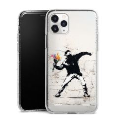 Carry Case Hülle Transparent/glitter ohne Band