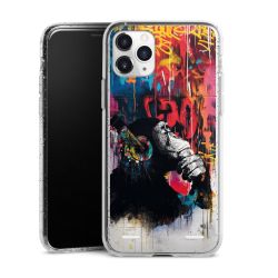 Carry Case Hülle Transparent/glitter ohne Band