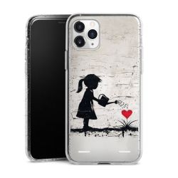 Carry Case Hülle Transparent/glitter ohne Band