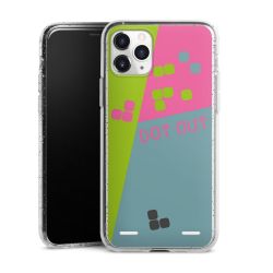 Carry Case Hülle Transparent/glitter ohne Band