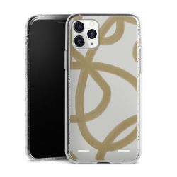 Carry Case Hülle Transparent/glitter ohne Band