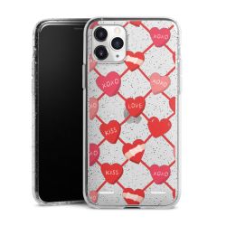 Carry Case Hülle Transparent/glitter ohne Band