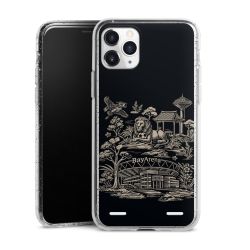 Carry Case Hülle Transparent/glitter ohne Band