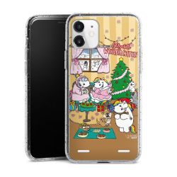 Carry Case Hülle Transparent/glitter ohne Band