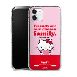 Carry Case Hülle Transparent/glitter ohne Band