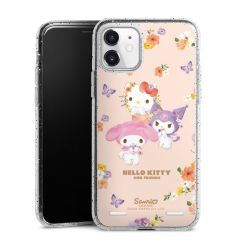 Carry Case Hülle Transparent/glitter ohne Band