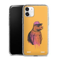 Carry Case Hülle Transparent/glitter ohne Band