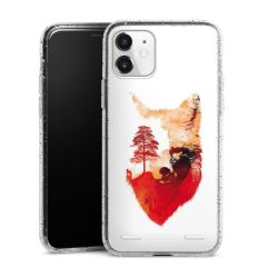 Carry Case Hülle Transparent/glitter ohne Band