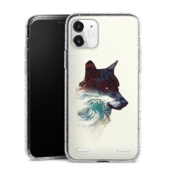 Carry Case Hülle Transparent/glitter ohne Band