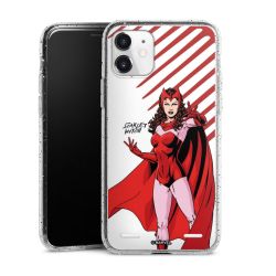 Carry Case Hülle Transparent/glitter ohne Band