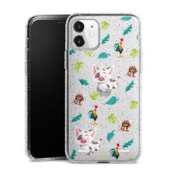 Carry Case Hülle Transparent/glitter ohne Band