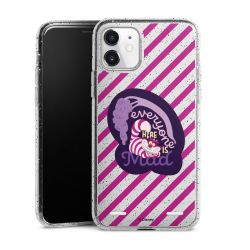 Carry Case Hülle Transparent/glitter ohne Band