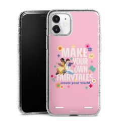 Carry Case Hülle Transparent/glitter ohne Band